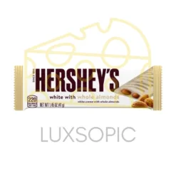 White Chocolate Bar with Almonds in Nebraska